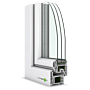 uPVC Window ThermoMax 8 AD Basic