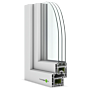 uPVC Tilt-and-Slide Door ThermoMax 6 Classic