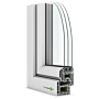 uPVC Tilt-and-Slide Door ThermoMax 5 Basic
